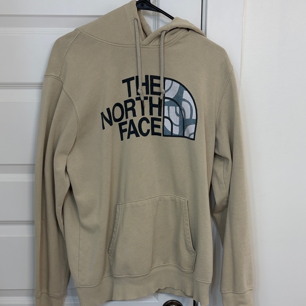 The North Face Men's Beige Hoodie